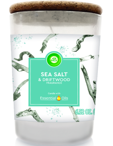 AIR WICK® Candle - Sea Salt & Driftwood 